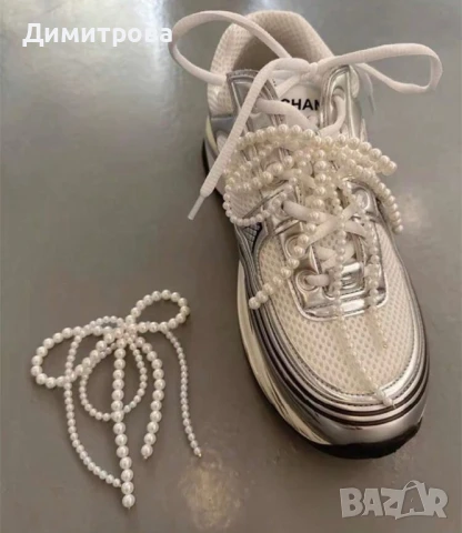 Аксесоар за обувки перли