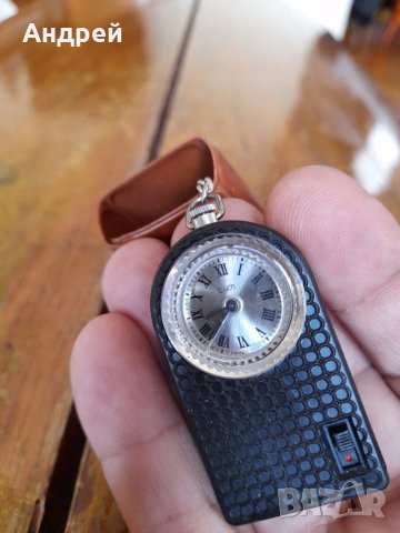 Стар часовник Луч #5, снимка 3 - Антикварни и старинни предмети - 41813309