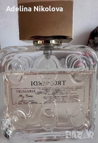 TRUSSARDI My name EDP TESTER, снимка 4 - Дамски парфюми - 53682216