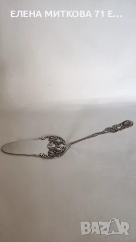 Масивна шпатула за сервиране на торта-декор "Хилдесхаймска роза", снимка 2 - Прибори за хранене, готвене и сервиране - 51240828