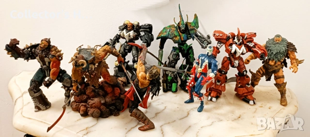 Spawn McFarlane action figures 8 екшън фигурки на Споон, Дракула, Атила от периода 1994-2004 година