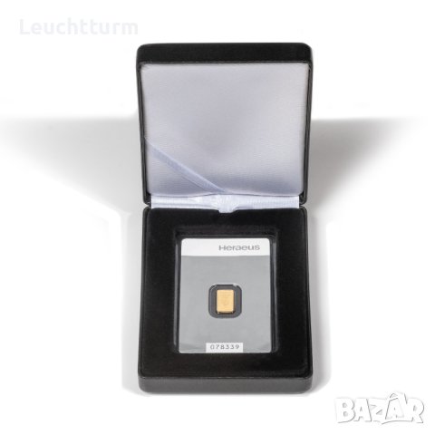 Кутия за 1 брой златно кюлче в блистер NOBILE - Екокожа , снимка 1 - Нумизматика и бонистика - 42400970