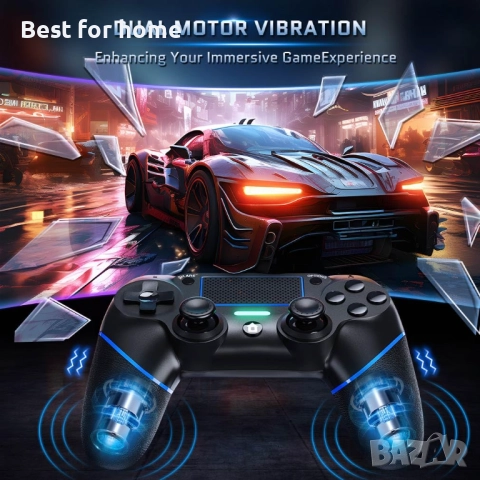 DIANVEN PS4 кабелен контролер за компютър, снимка 4 - Джойстици и геймпадове - 52564842