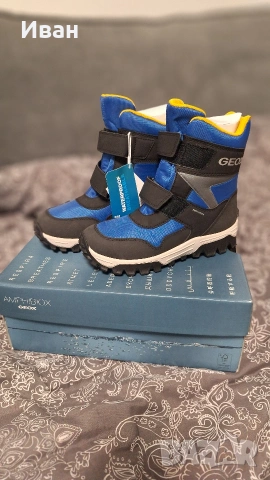 Продавам нови водоустойчиви детски боти Geox 34 номер , снимка 2 - Детски боти и ботуши - 53754409
