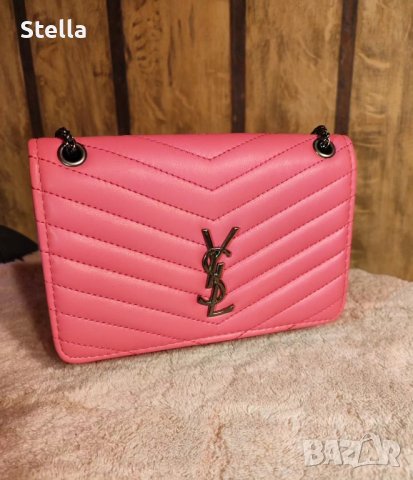 Розова чанта YSL