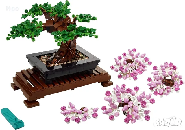 LEGO Botanicals Бонсай 10281., снимка 3 - Конструктори - 55728767