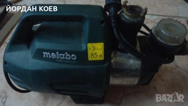 Помпа градинска metabo hwai 4500 inox, снимка 4 - Водни помпи - 42071246