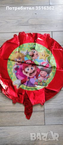 Фолиеви балони Супер Марио и Луиджи, снимка 4 - Други - 41594054