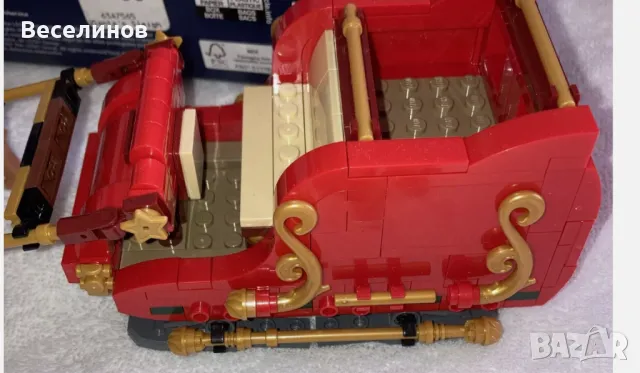 Конструктор LEGO® 40499 Шейната на Дядо Коледа, снимка 9 - Конструктори - 48252513