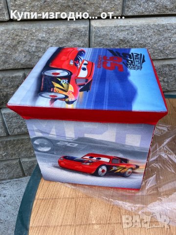 Детски кутии Disney Cars , 30x30см , два вида, снимка 6 - Мебели за детската стая - 41717987