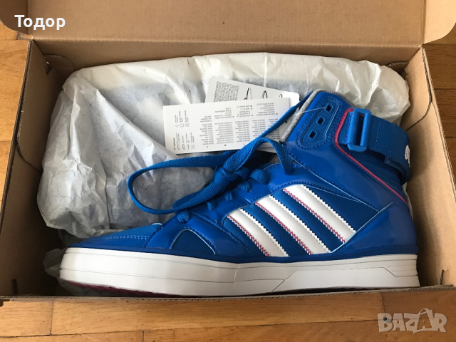 Оригинални високи кецове adidas адидас, снимка 3 - Маратонки - 17220032
