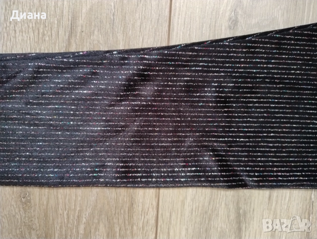 Клин с брокатени нишки 116-122 см (6-7 г), снимка 2 - Детски клинове - 52103546