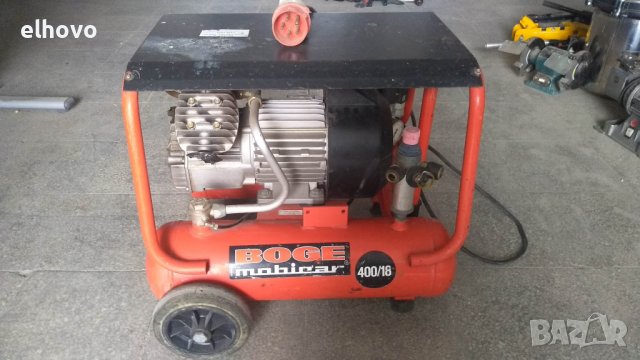 Kомпресор за въздух BOGE MOBICAR 400/18 -трифазен, снимка 9 - Компресори - 39787235
