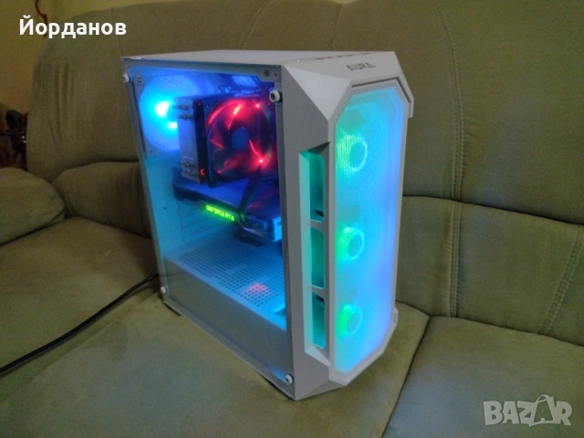 Гейм компютър Intel i7-8700/32gb.ram./500gb.ssd./1tb.hdd./RTX 2080 8gb. Founders, снимка 9 - Геймърски - 52592395