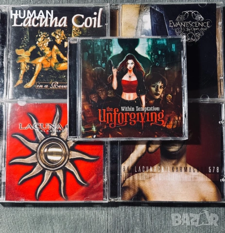 Nightwish - Lacuna Coil - HIM - Within Temptation , снимка 14 - CD дискове - 53396467
