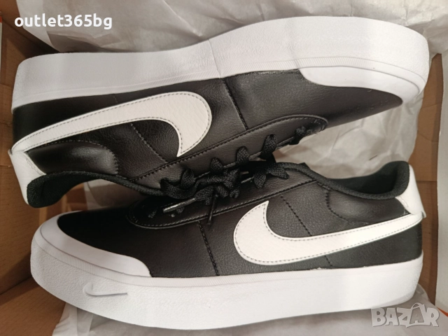 Nike - Court Shot 'Black White' FQ8146-002 №43 Оригинал Код 670, снимка 2 - Маратонки - 51798245