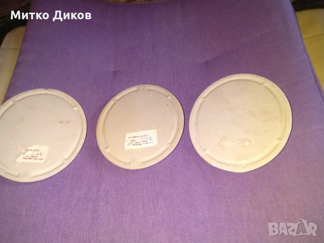 Керамични пана 3 броя от 1989г на Съюза на Бълг Художници-ръчно изработени 136х115мм, снимка 6 - Пана - 34537370