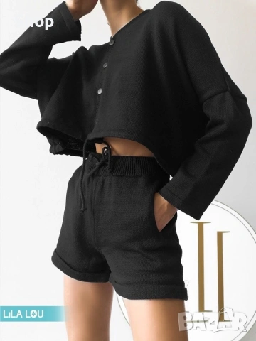 🌷🌼 Плетен комплект на Lila Lou, снимка 2 - Комплекти - 53127519