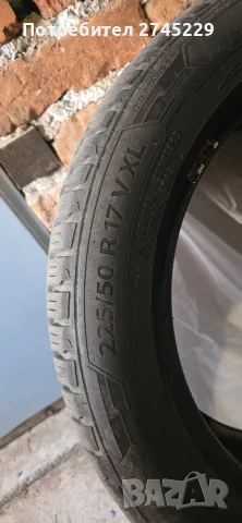 всесезонни гуми Barum Quartaris 5 225/50R17 XL DOT 4221 6,5 мм, снимка 2 - Гуми и джанти - 56172188