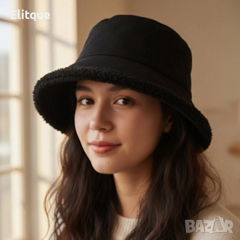 Зимна модна bucket шапка - Топлина, стил и комфорт всеки ден