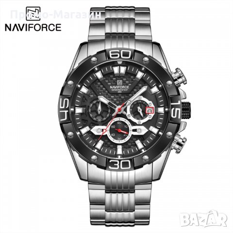 Мъжки часовник NaviForce Хронограф NF8019 SB. 