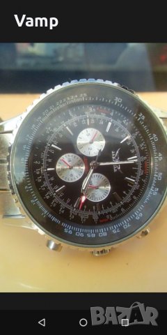 Мъжки часовник автоматичен хронограф, снимка 2 - Мъжки - 32753923