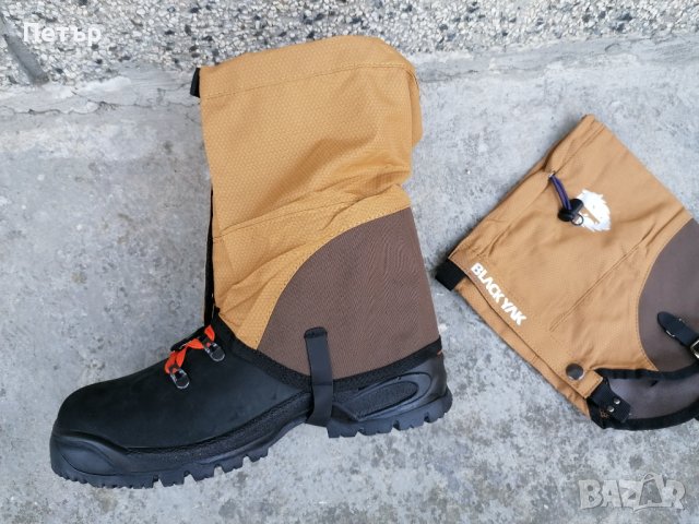 Продавам чисто нови качествени водоустойчиви къси гети Black Yak , снимка 12 - Други спортове - 44497482