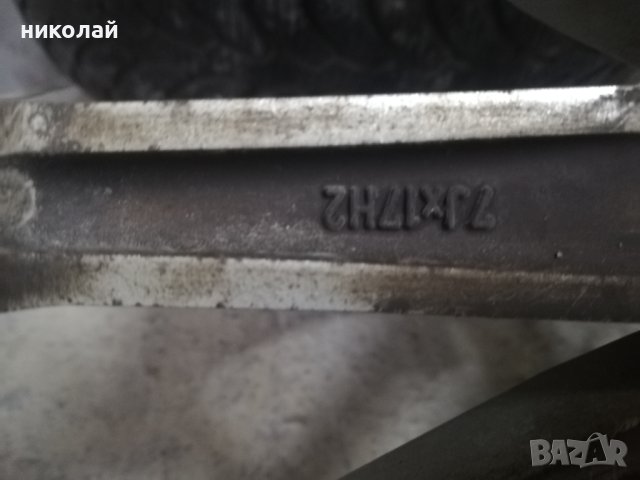  джанти 17ки 5x110за опел , снимка 4 - Гуми и джанти - 40270213