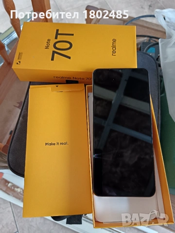 Чисто нов телефон Realme note 70t