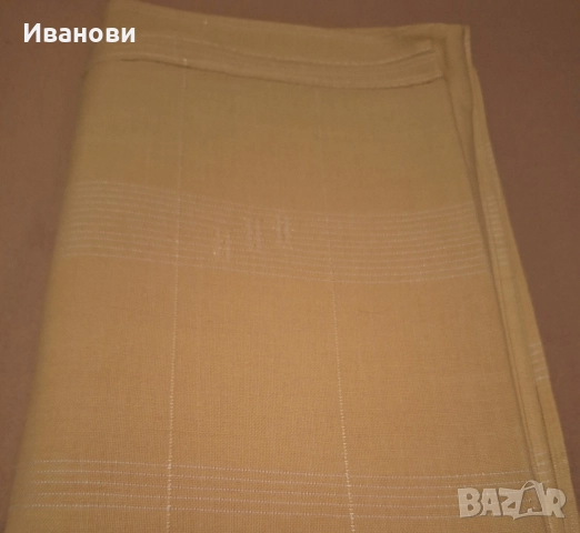 жълта, нова, покривка, 160 × 80