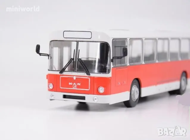 MAN SL 200 градски автобус - мащаб 1:43 на Наши автобуси моделът е нов в блистер, снимка 4 - Колекции - 49559964