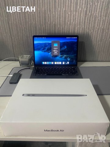 Лаптоп MacBook M1, снимка 4 - Лаптопи за работа - 42315027