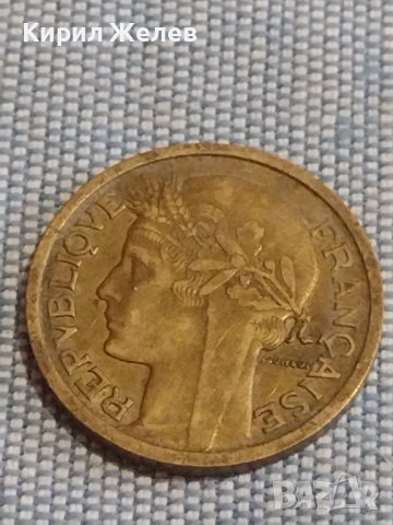 Две монети 1 франк 1937г. Франция / 25 сантима 1942г. Белгия за КОЛЕКЦИЯ ДЕКОРАЦИЯ 30196, снимка 4 - Нумизматика и бонистика - 44489328