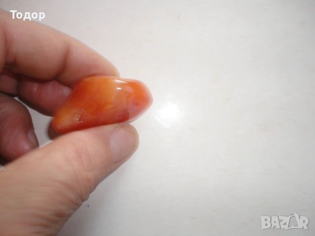 Полиран камък минерал корнеол 5, снимка 5 - Колекции - 53045497