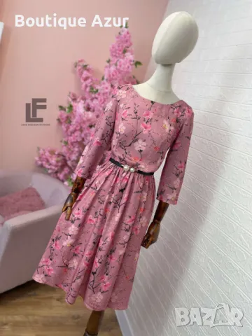 Рокля LFS Romantic Collection Pink , снимка 5 - Рокли - 50329399