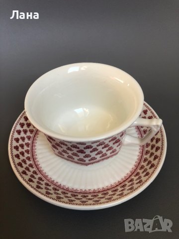 Чаша за закуска с чинийка, ADAMS , Англия,  200 мл, снимка 2 - Чаши - 41351046