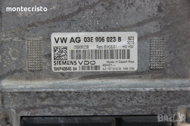 Моторен компютър VW Polo 9N2 (2005-2009г.) 03E906023B / 03E 906 023 B / 5WP4084504 / 5WP40845, снимка 2 - Части - 40637151