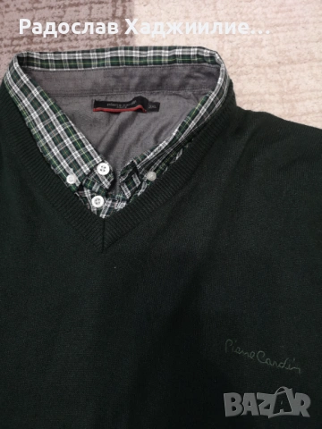 Pierre Cardin 2 блузи с яки XL, снимка 5 - Блузи - 53759264