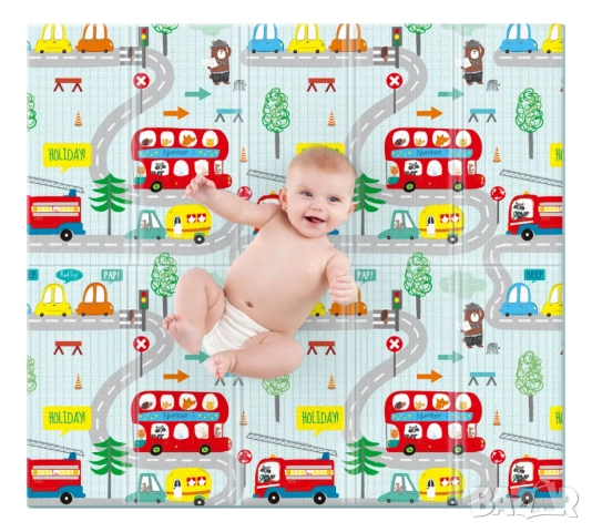 Детско Килимче за Игра от Термоизолираща Пяна 180/200