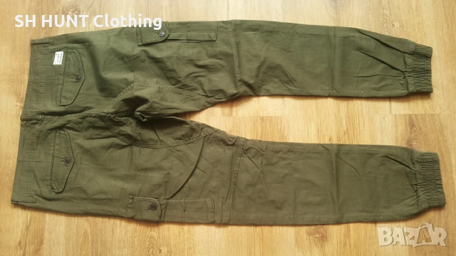 JACK & JONES STRETCH CARGO Trouser размер 32 / 34 изцяло еластичен карго панталон - 1580, снимка 2 - Панталони - 52597369