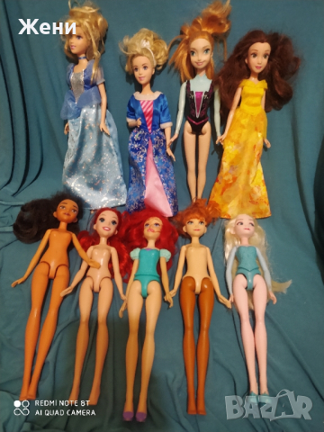 Кукли Disney Princesses Дисни принцеси на Mattel и Hasbro