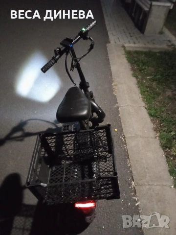 продавам мини сгъваемо електрическо колело 14 инча 450 евро, снимка 3 - Велосипеди - 53790330