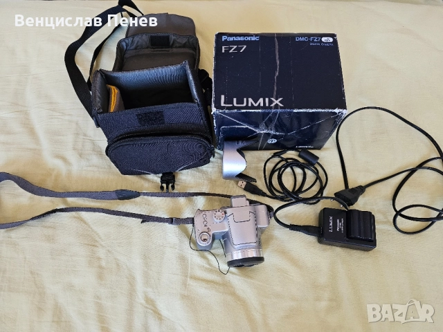 Фотоапарат Panasonic FZ7 Lumix, снимка 3 - Фотоапарати - 52183694