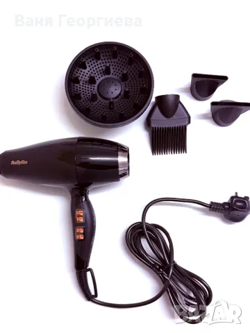 Сешоар Babyliss Air Power Pro 6716DE, 2300W, Йонизация, снимка 9 - Сешоари - 48637087