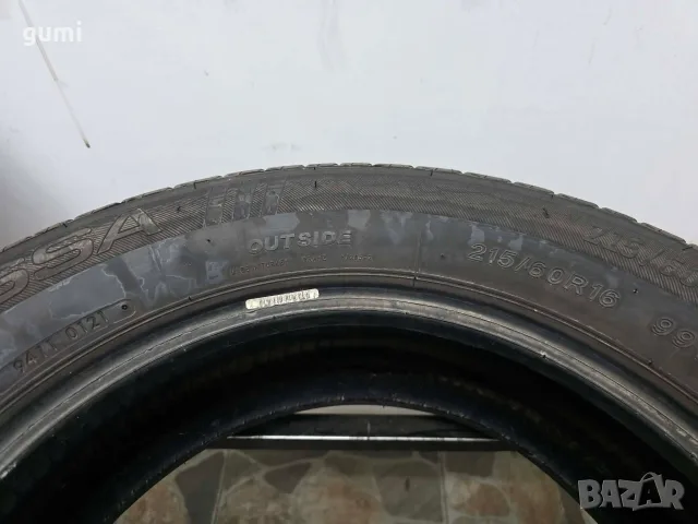 2бр летни гуми 215/60/16 LASSA L06629 , снимка 4 - Гуми и джанти - 56072751