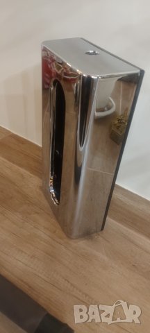 Иноксов диспенсър за хартия за ръце 