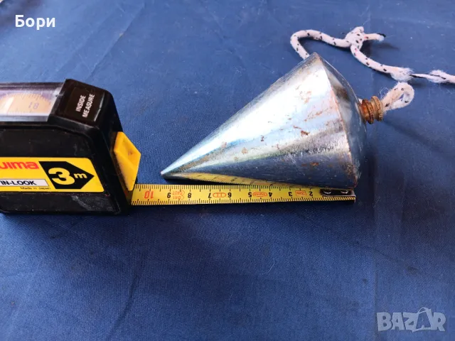 Голям строителен отвес, снимка 3 - Други инструменти - 50103836