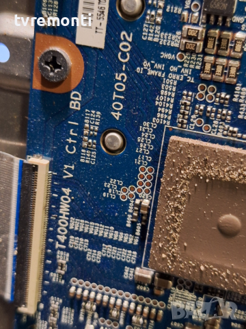 T-con T400HW04 V1 Ctrl BD 40T05-C02 for 46inc for Sony KDL-46EX725 DISPLAY T460HW08 V.2, снимка 2 - Части и Платки - 44664603