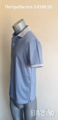 Hackett Mayfair Pique Cotton Mens Size M НОВО! ОРИГИНАЛНА Тениска!, снимка 8 - Тениски - 49881884