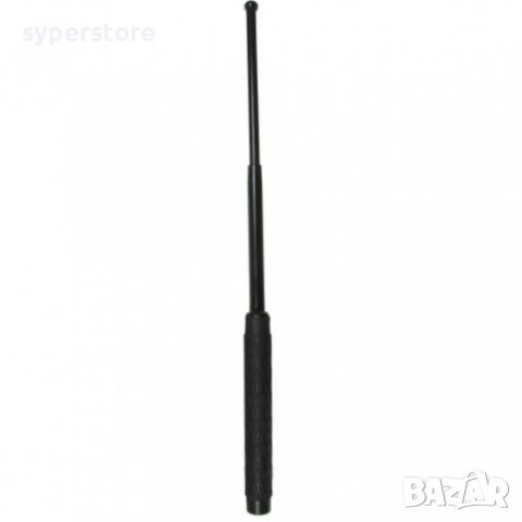 Палка сгъваема метална Digital One SP00618 Метална гумирана дръжка надпис Pol. Разгъната 50